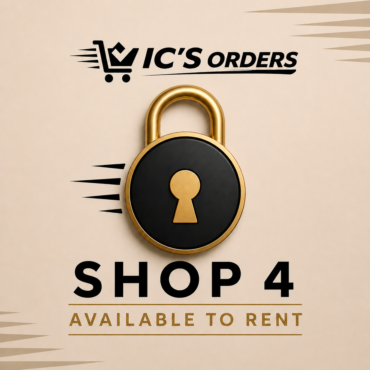 🔒Shop 4 - Available to rent