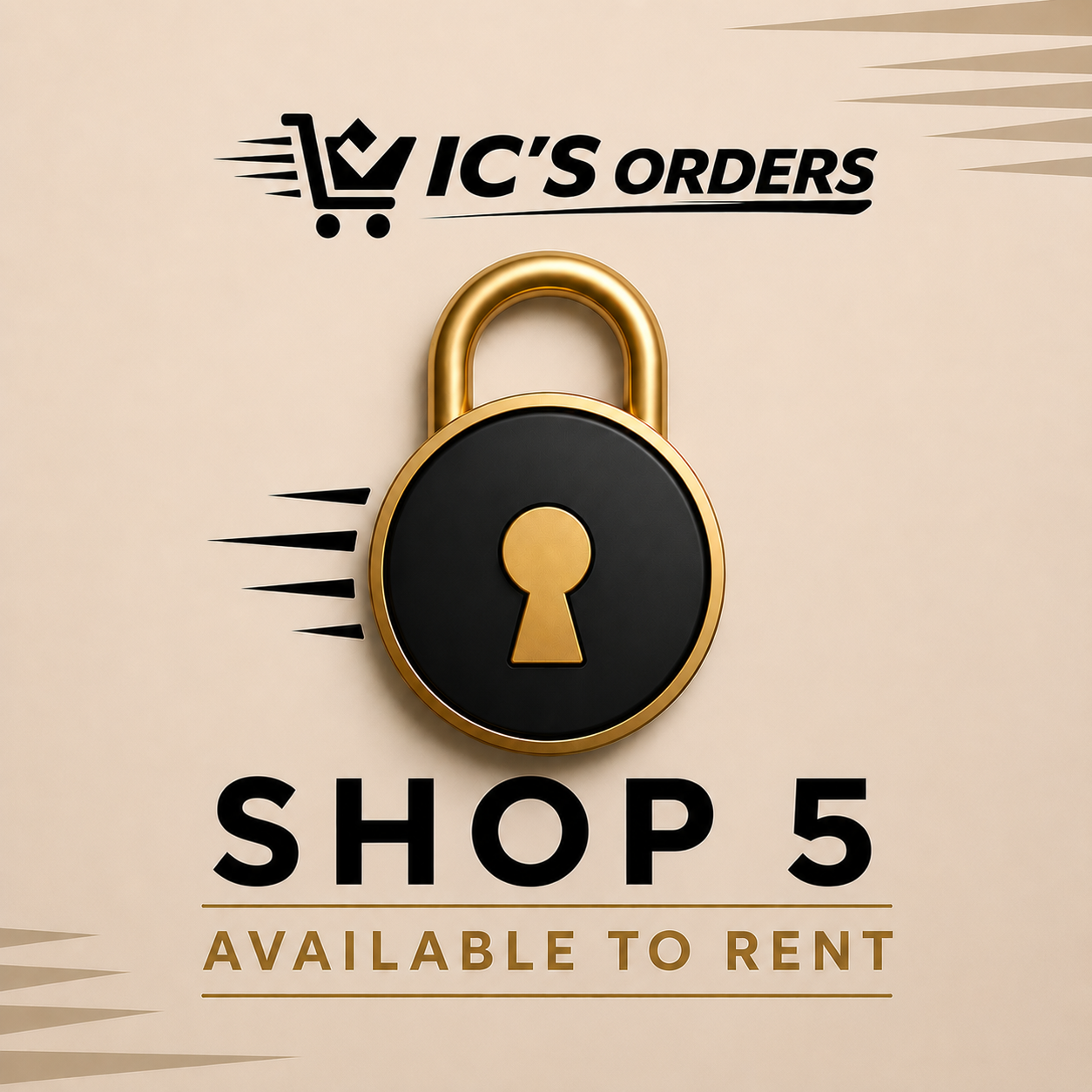 🔒Shop 5 - Available to rent