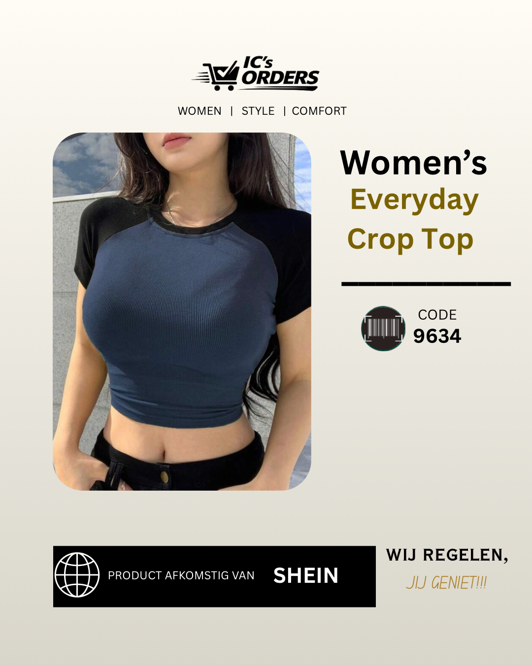 Women’s Everyday Crop Top_9634